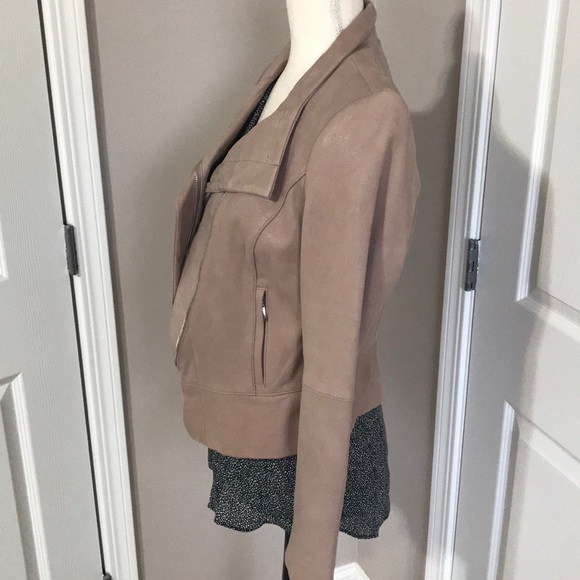 WHBM / Genuine Leather Jacket - Picture 3 of 8